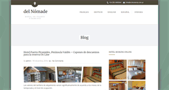 Desktop Screenshot of hotel.in-patagonia.com.ar